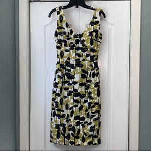 LE CHATEAU cocktail print dress size XXS sleeveless wedding guest